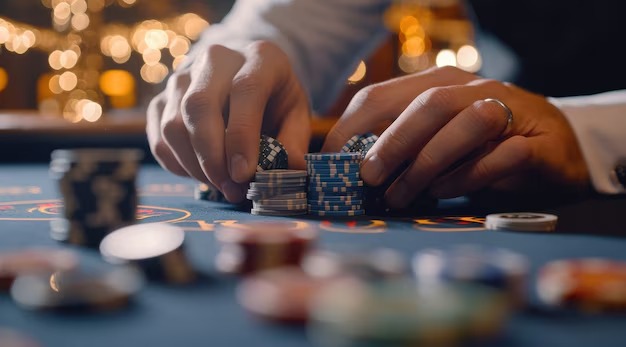 bos888 mobile app interface showing live dealer blackjack table on smartphone screen